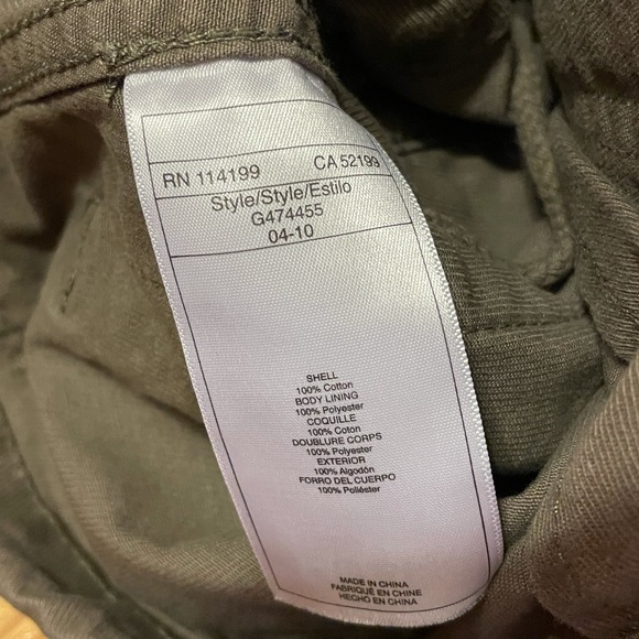 Roxy Green Cropped Utility Jacket - Picture 14 of 16